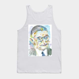 SARTRE - watercolor portrait .€ Tank Top